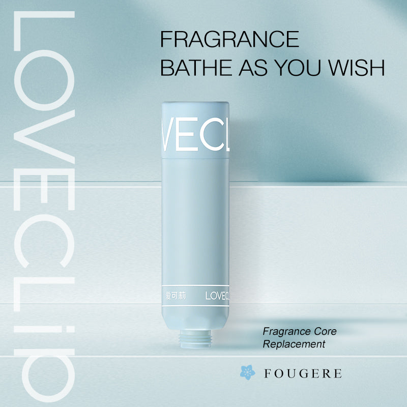 Loveclip Innovative Fragrance Shower System,Replaceable fragrance filter 3 Fragrance
