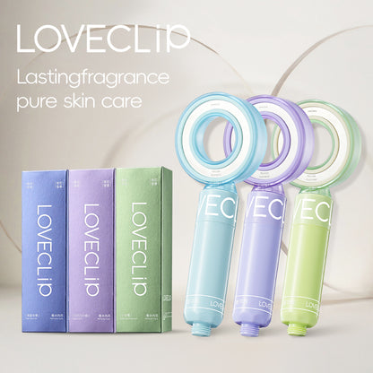 Loveclip Innovative Fragrance Shower Head Set (1* Space Ring Shower Head and 3* Different Fragrance )