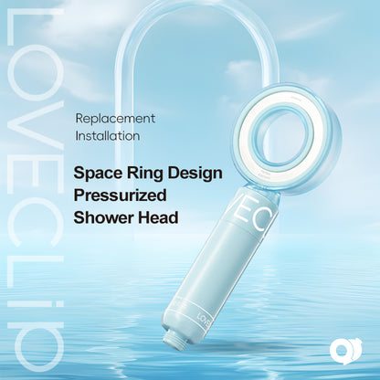 Loveclip Innovative Fragrance Shower Head Set (1* Space Ring Shower Head and 3* Different Fragrance )